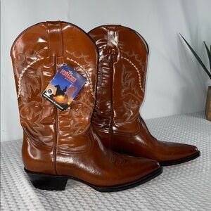 PISTOLERO COWBOY BOOTS IN RUSTIC BROWN FTL-12-138